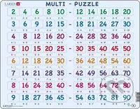 Násobenie (2 až 9) AR17 - puzzle z kategorie Naučné puzzle