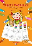 Veselé pastelky kuklinky Zuzinky - Iva Hoňková - kniha z kategorie Omalovánky, vystřihovánky, papír