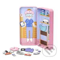 Cestovní magnetické puzzle - zdravotník - hra z kategorie Vzdělávací hry