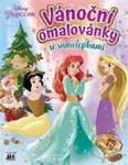 Vánoční omalovánky se samolepkami - Princezny