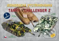 Jednoduchá vystřihovánka - Tanky Challenger 2 (Stavebnice papírového modelu)