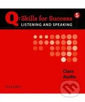 Q: Skills for Success: Listening and Speaking 5 - Class Audio CDs /4/ - audiokniha z kategorie Jazykové učebnice a slovníky