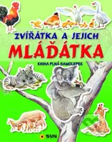 Zvířátka a mláďátka - kniha plná samolepek - kniha z kategorie Naučné knihy