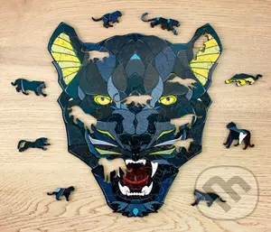 Drevené puzzle – Puma veľkosť M (craft box)