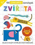 Zvířata - 100 ztracených samolepek (Najdi a nalep chybějící části obrázků) - kniha z kategorie Pro děti