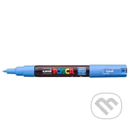 Posca akrylový popisovač PC-1M, 0,7 - 1 mm, nebesky modrá (s extra tenkým hrotem)