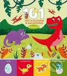 101 věcí k hledání a nalepování - Dinosauři - kniha z kategorie Úkoly pro děti
