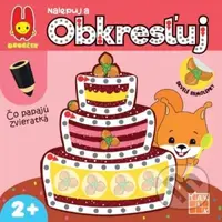 Čo papajú zvieratká? (Nalepuj a obkresľuj) - kniha z kategorie Omalovánky