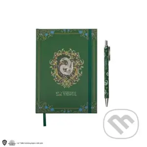 Harry Potter set Zápisník a pero - Slizolin