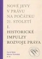 Nové jevy v právu na počátku 21. století (I.) (Historické impulzy rozvoje práva) - kniha z kategorie Ústavní právo