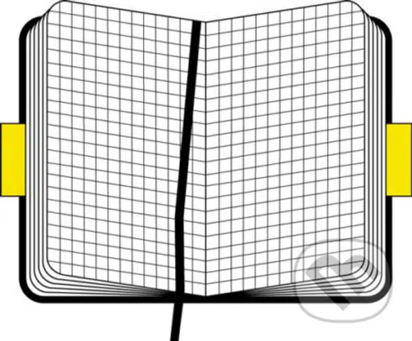 Moleskine - malý štvorčekovaný zápisník (čierny)
