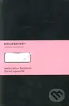 Moleskine - stredný akvarelový skicár (čierny)