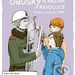 Obušky a něžná revoluce (Příběh listopadu 1989) - Johana Hrabíková-Vojnárová - kniha z kategorie Komiksy