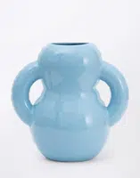 HOME STUDYO Vase OSCAR Sky Gloss