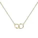 Daniel Wellington Krásný pozlacený náhrdelník Elan Unity DW00400219