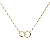 Daniel Wellington Krásný pozlacený náhrdelník Elan Unity DW00400219