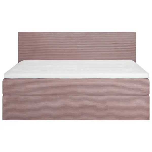 Carryhome POSTEL BOXSPRING, 160/200 cm, růžová