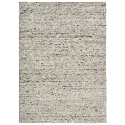 Linea Natura RUČNĚ TKANÝ KOBEREC, 70/130 cm, šedá, černá
