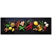 Euroart OBRAZ NA SKLE, jídlo a pití, 98/33/1,40 cm