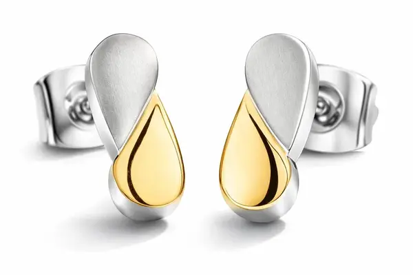 Boccia Titanium Titanové náušnice slzičky 05021-02