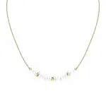 Morellato Krásný pozlacený náhrdelník s říčními perlami Perla SXU43