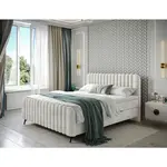 MID.YOU AMERICKÁ POSTEL, 180/200 cm, béžová