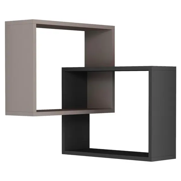 Livetastic NÁSTĚNNÁ POLICE, 60/68/20 cm