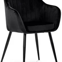 AUTRONIC jídelní židle PIKA BK4 černá