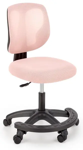 HALMAR Dětská židle NANI růžová, pro věk 6–14 let