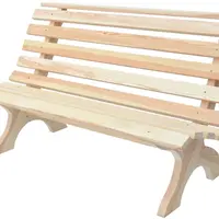 ROJAPLAST RETRO dřevěná lavice - přírodní