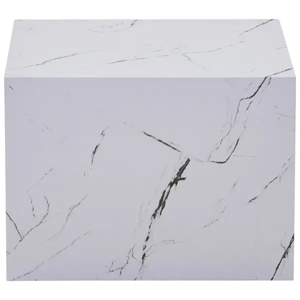 MID.YOU ODKLÁDACÍ STOLEK, bílá