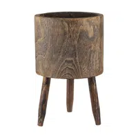 XXXL KVĚTINÁČ NA KVĚTINY dřevo, 24/38/24 cm