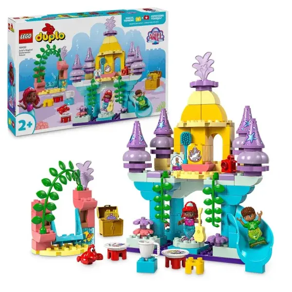 LEGO® DUPLO® ǀ Disney 10435 Arielin kouzelný podmořský palác