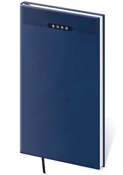 Kapesní diář 2026 Print Classic modrý