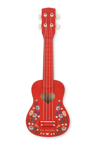 Dětská hračka Konges Sløjd UKULELE FLOWER GLOSSY FSC