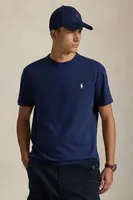 Bavlněné tričko Polo Ralph Lauren pánské, tmavomodrá barva, 710916698