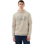 GAP FRENCH TERRY Pánska mikina, béžová, veľkosť