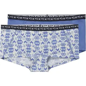 KARI TRAA TINA Dámske bezšvové nohavičky, modrá, veľkosť