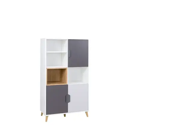 Regál Joker 6 Barva korpusu: Bílá + grafitová