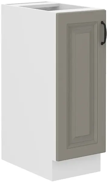 Spodní skříňka Stilo 30 D CARGO BB Barva korpusu: Bílá, Barva dvířek: Clay Grey