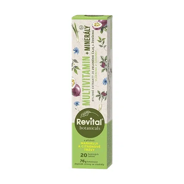 VITAR Revital Botanicals Multivitamin+minerály 20 šumivých tablet