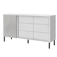Komoda Mia 3 Barva korpusu: Bílá