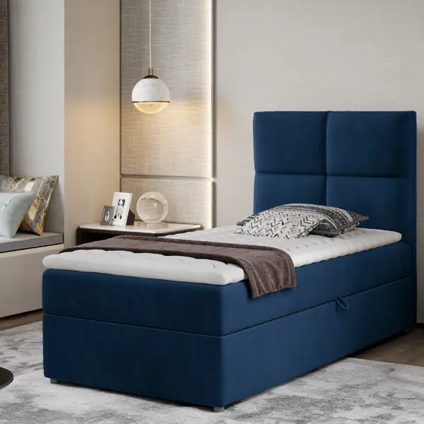 Boxspring Rivia 90 látka: Monolith 77