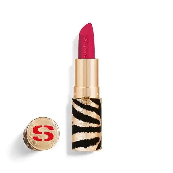 Sisley PHYTO-ROUGE VELVET Sametová matná rtěnka poskytující dvojí ochranu - 22 Rose Punch 3 g