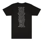 Fender Logo Date Back Tee Black XXL