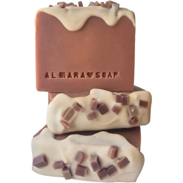 Almara Soap Caramel Cupcake ručně vyráběné mýdlo 100 g