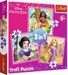 Puzzle Disney princezny 3v1