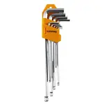 Sada klíčů imbus LONG s kuličkou 1,5 - 10 mm, 9 ks, CrV, ENPRO