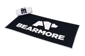 Ručník BEARMORE, černo-bílá