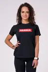 Nebbia Basic dámské tričko 592, XS, černá